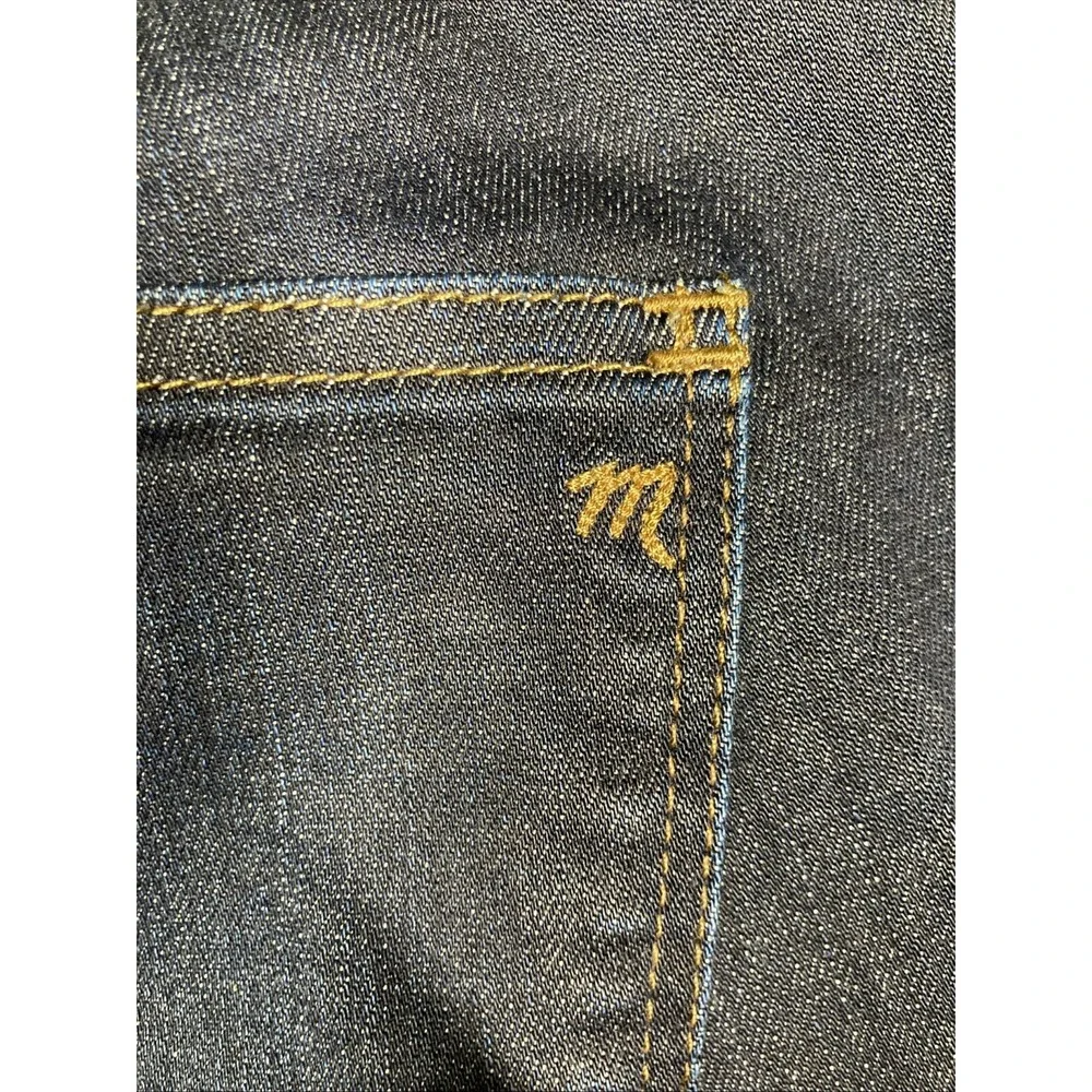 Madewell Jeans‎ Women's 32* Blue Mid Rise Tapered Stretch American Comfort Denim